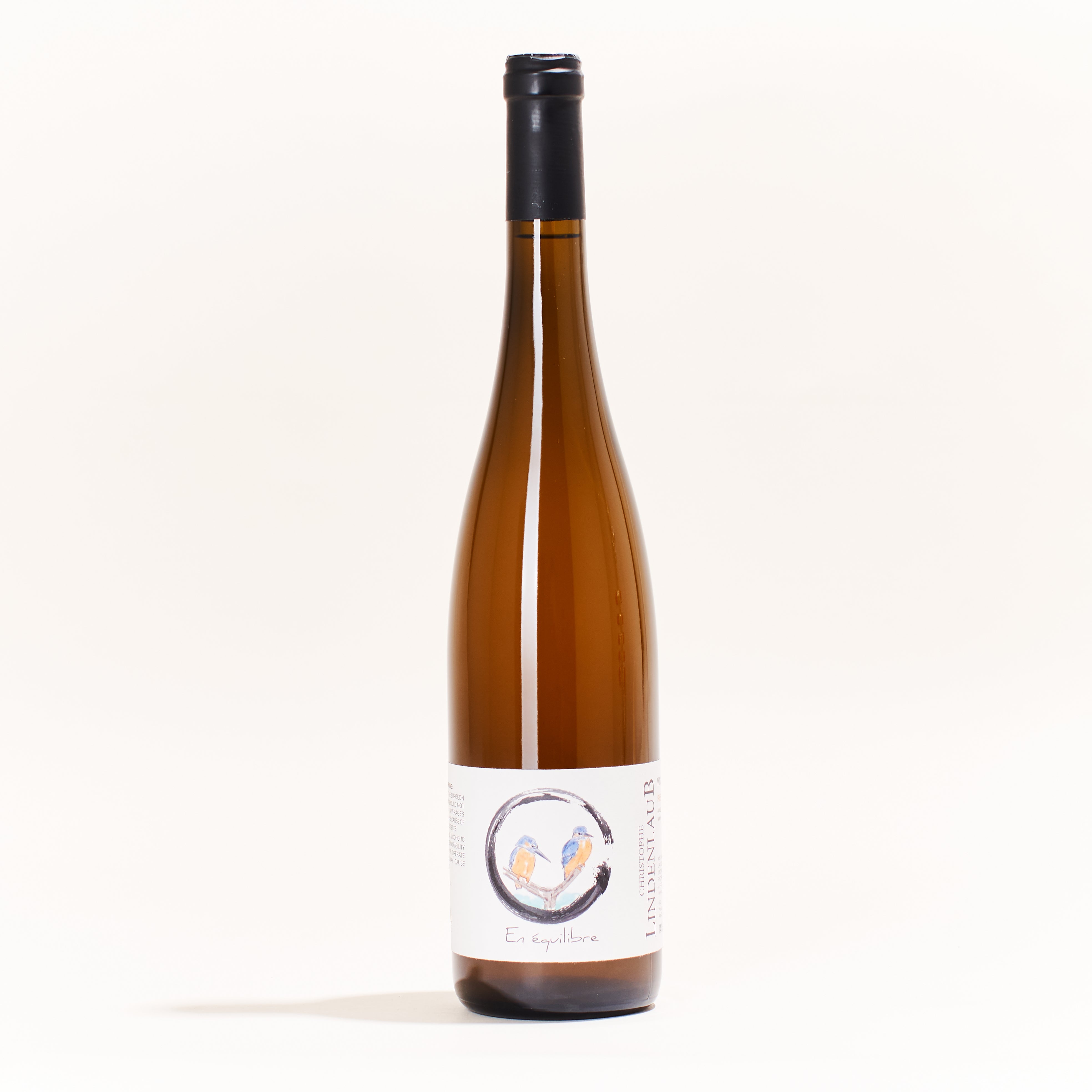 Lindenlaub En Équilibre Riesling natural white wine Alsace France