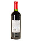 pipeno cacique maravila natural red wine bottle bio bio valley chile back