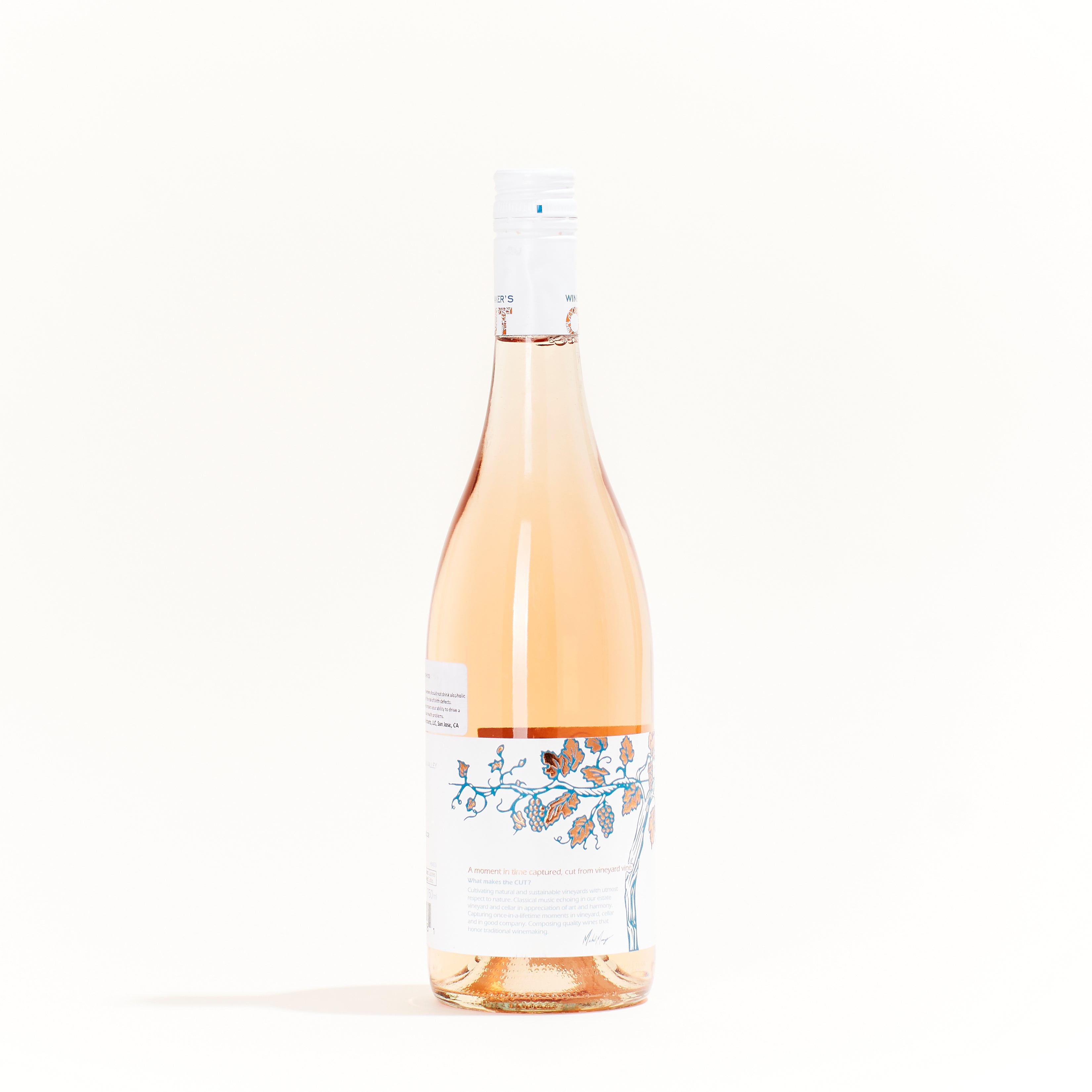 Okanagan Valley Rosé, by Winemaker&#39;s CUT, made from Cabernet Franc is a natural Rosé Wine from Okanagan Valley, Canada.