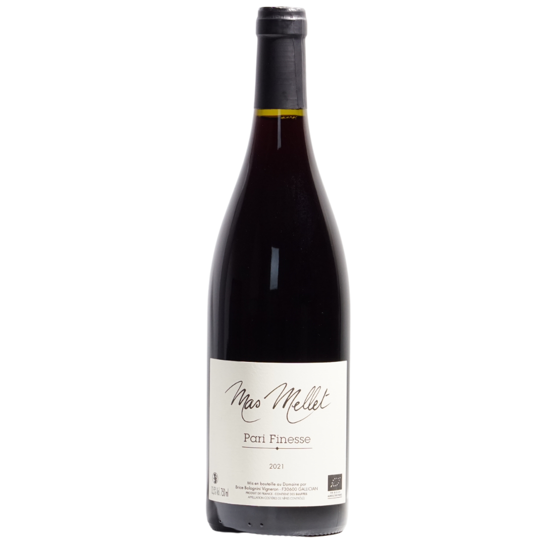 Pari Finesse Costieres des Nimes Red | Mas Mellet | MYSA Natural Wine