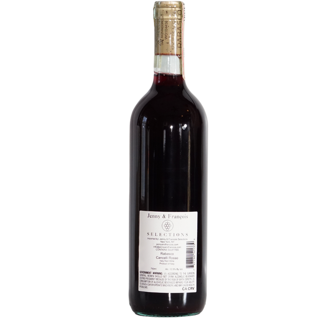 Rosso Cancelli | Rabasco | MYSA Natural Wine