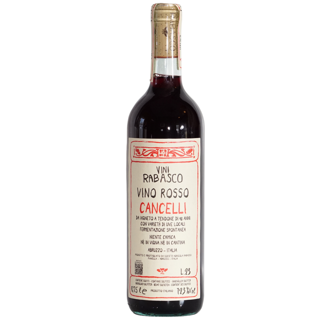 Rosso Cancelli | Rabasco | MYSA Natural Wine