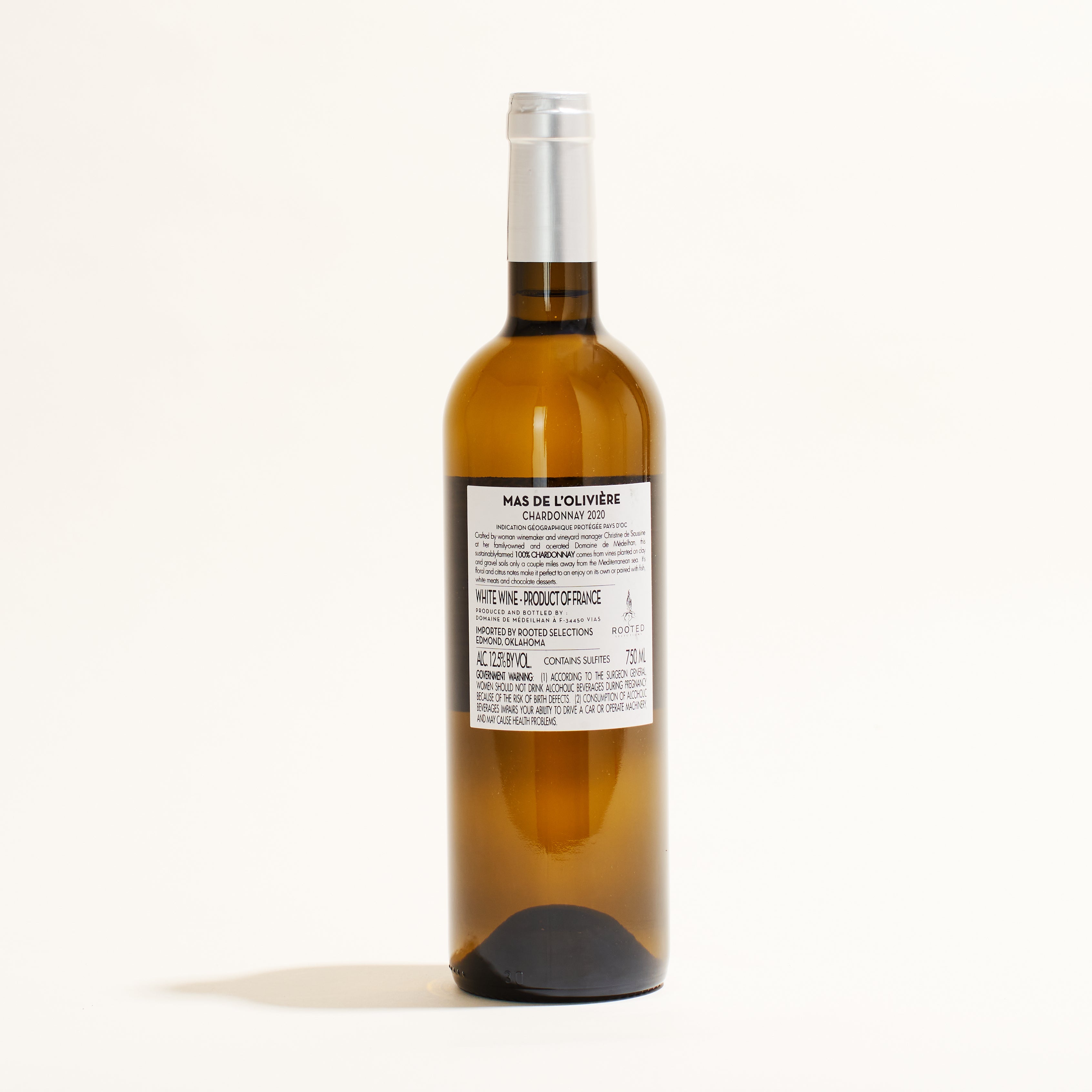 Mas L'Oliviere Chardonnay | Domaine Medeilhan | MYSA Natural Wine