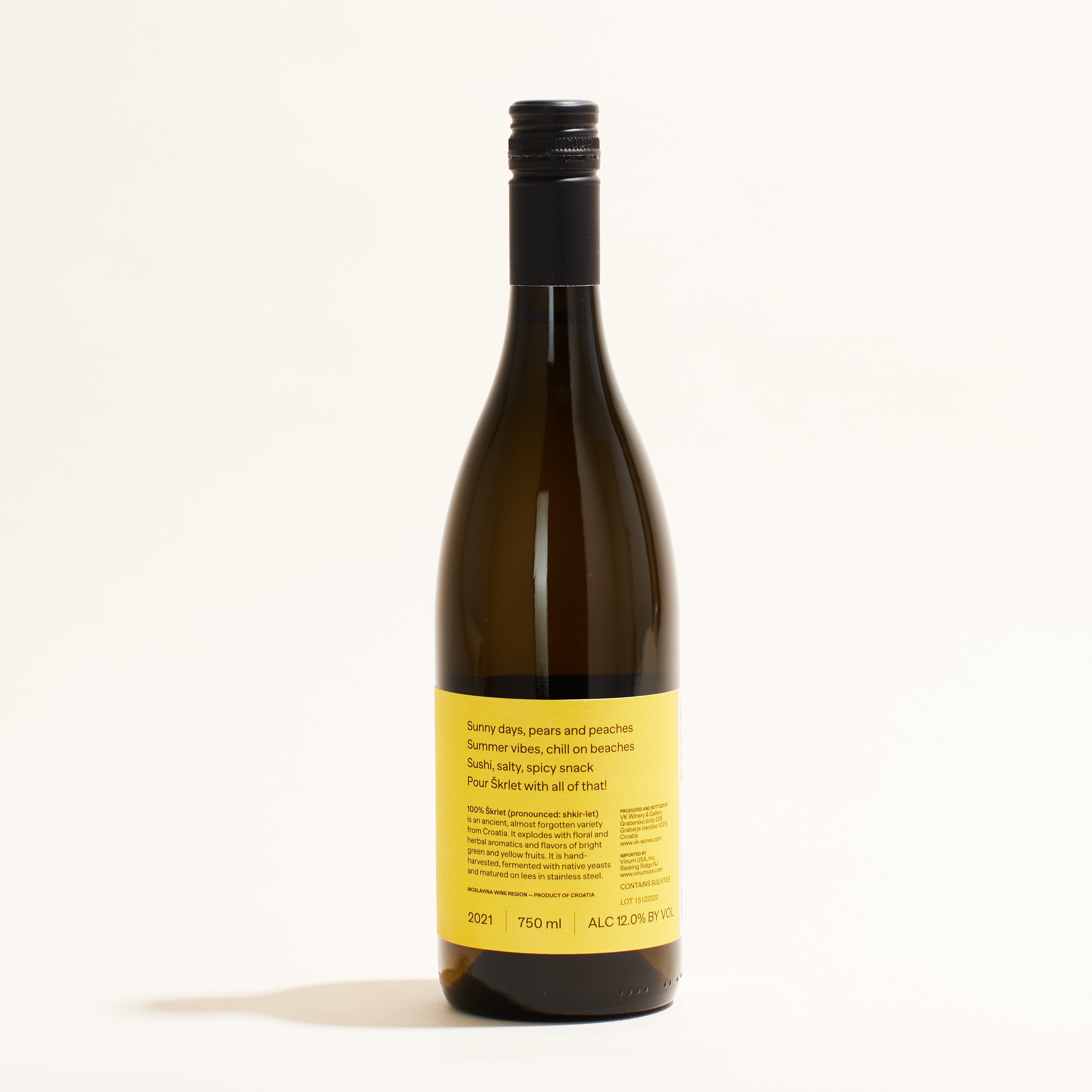 Ŝkrlet | Voštinić – Klasnić | MYSA Natural Wine