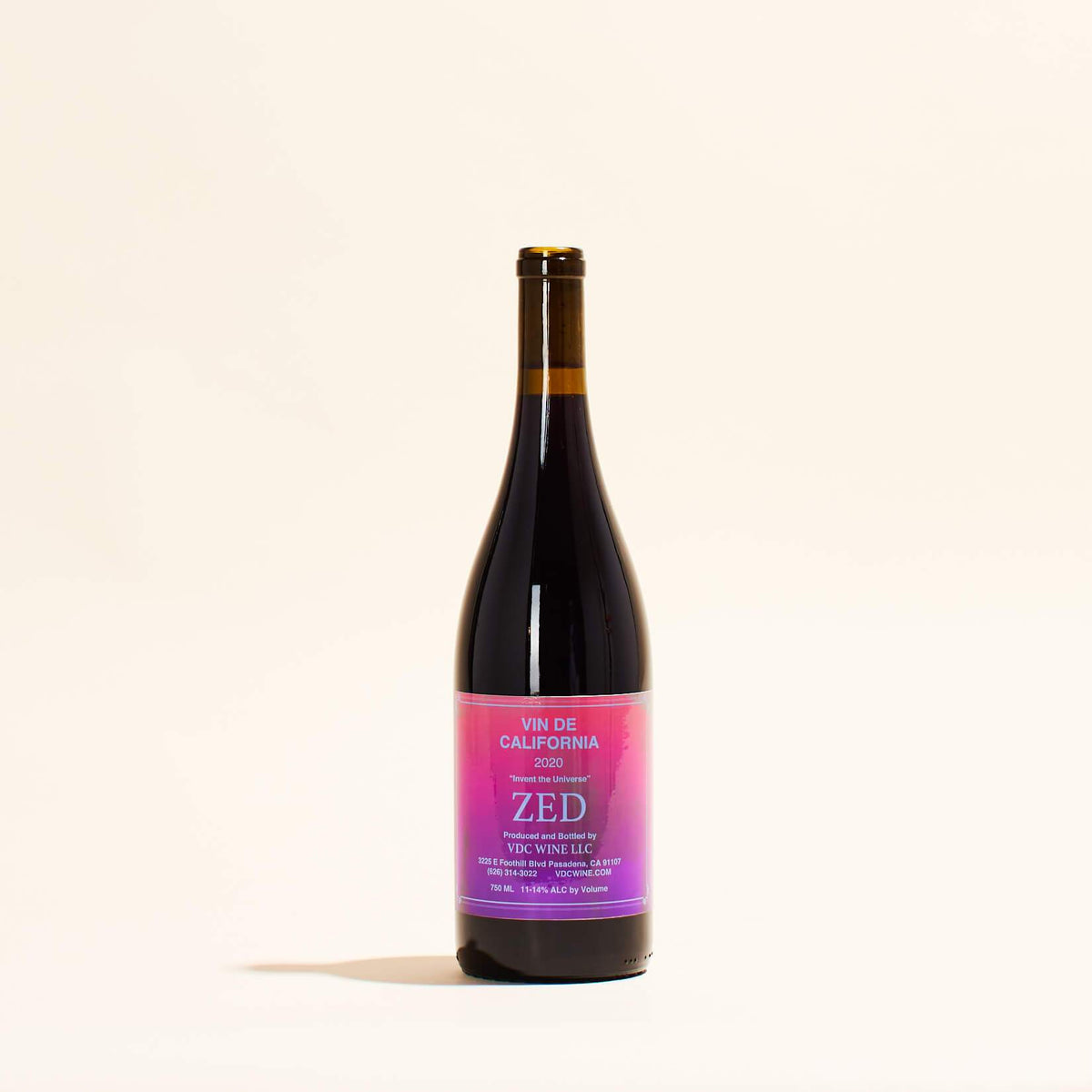 Zed | Vin de California | MYSA Natural Wine