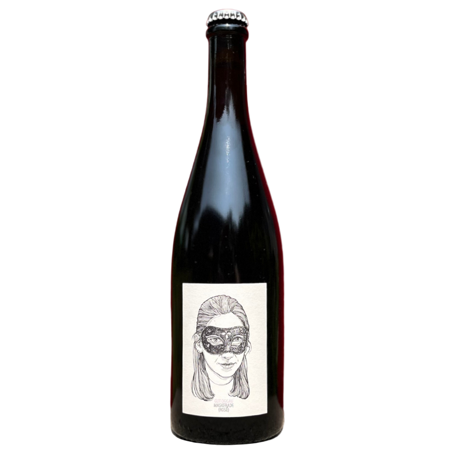 maskerade rose gut oggau natural Rose wine Burgenland Austria front

