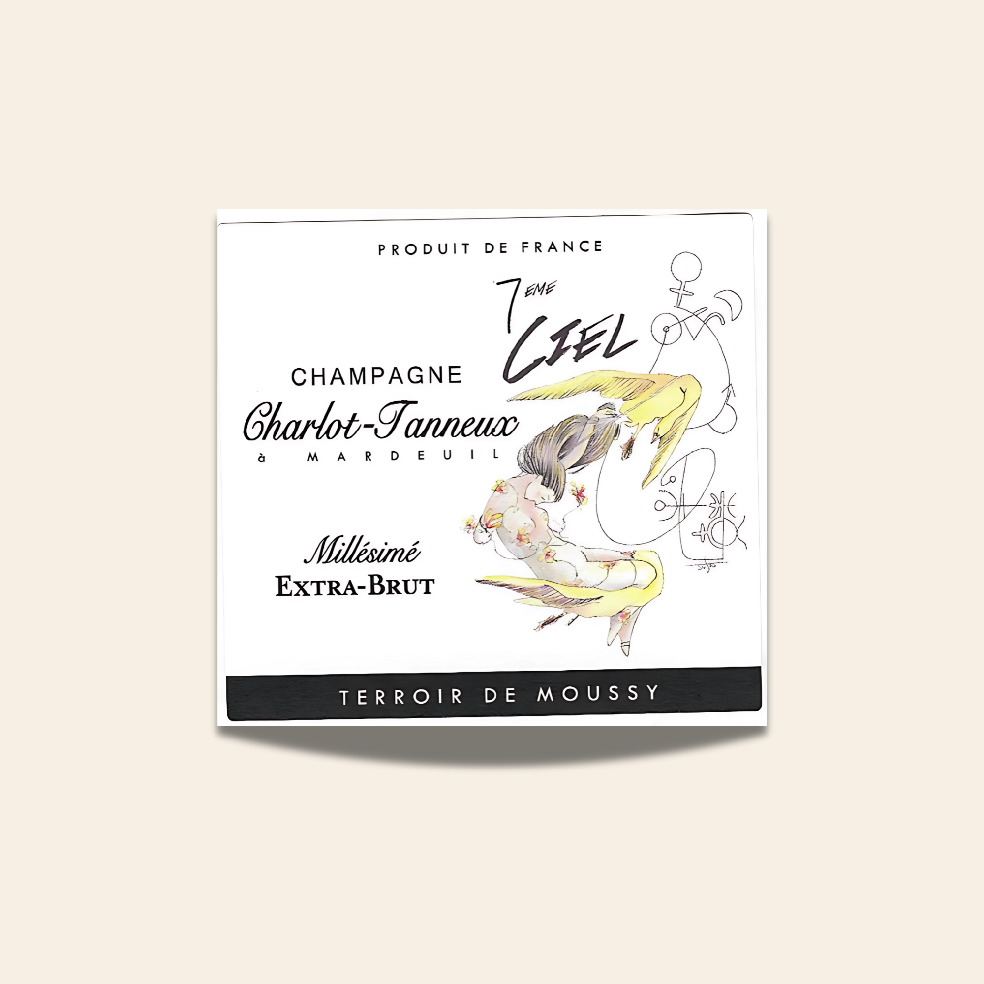 7ieme ciel champagne charlot tanneux-natural Sparkling wine Champagne France