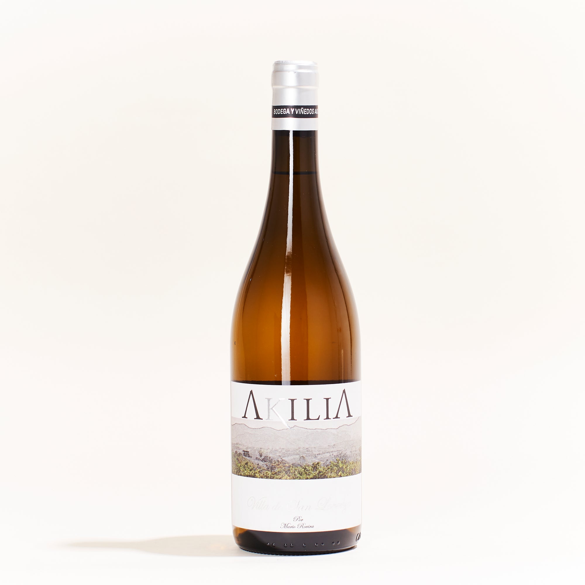 Akilia Villa de San Lorenzo Bierzo Palomino Dona Blanca natural white wine Castilla y Leon Spain