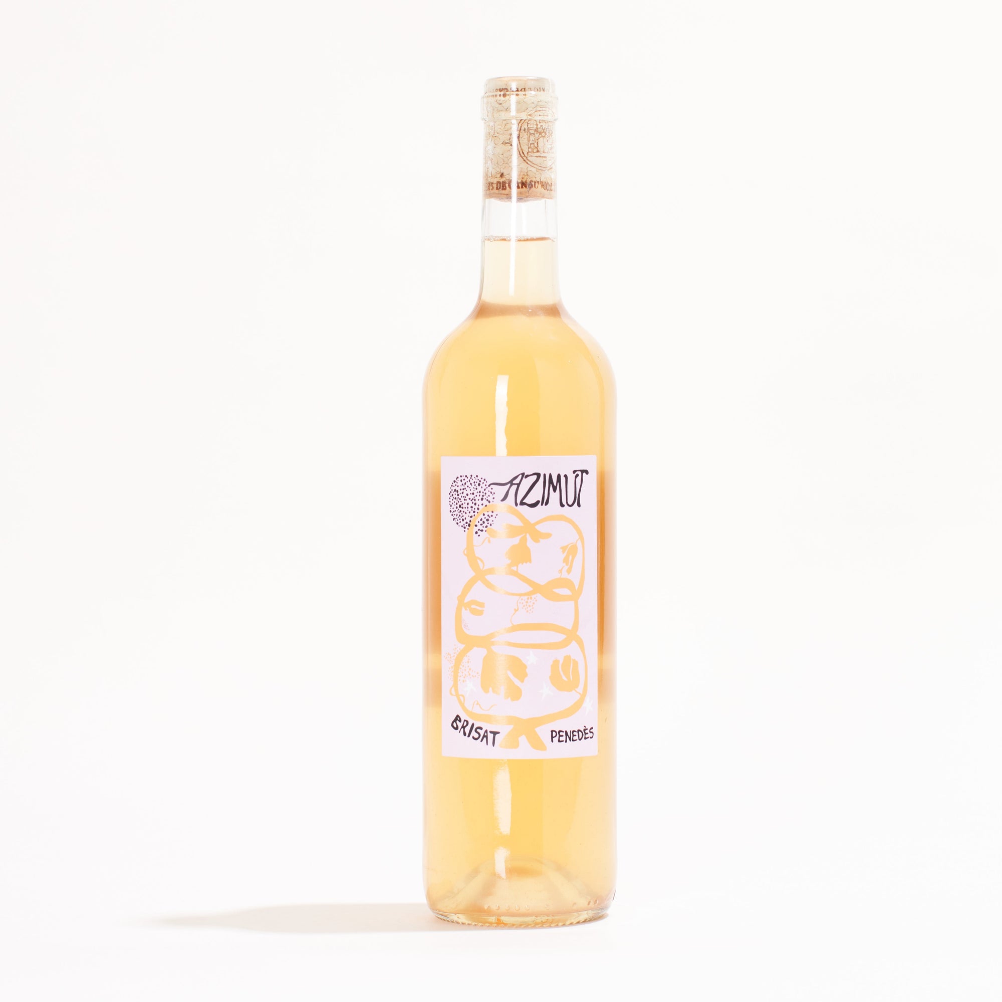 Azimut Brisat Orange  Sumoll Blanc, Grenache Blanc, Moscatel, Parellada natural orange wine Catalonia Spain