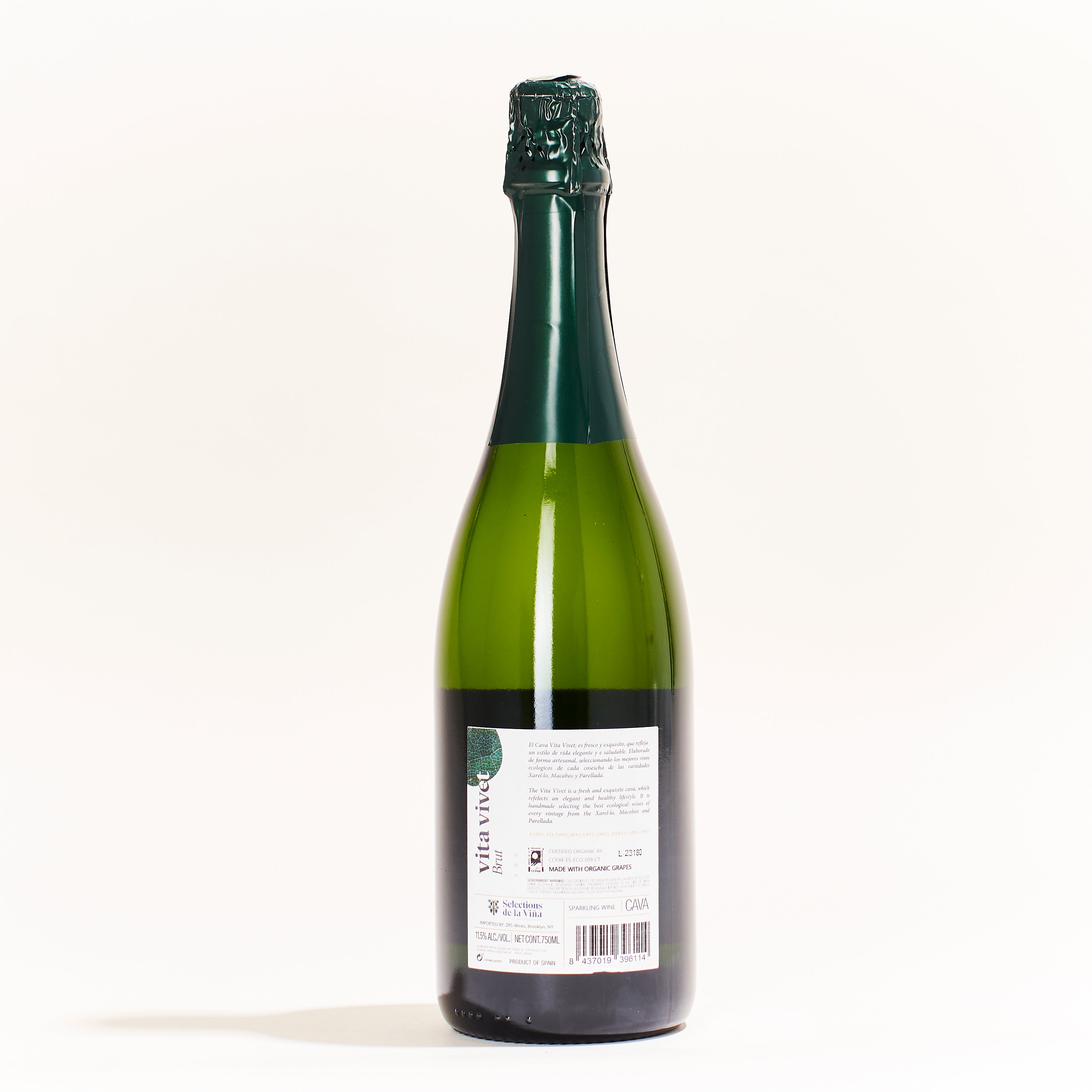 Vita Vivet Cava Brut Celler Jan Vidal MYSA Natural Wine
