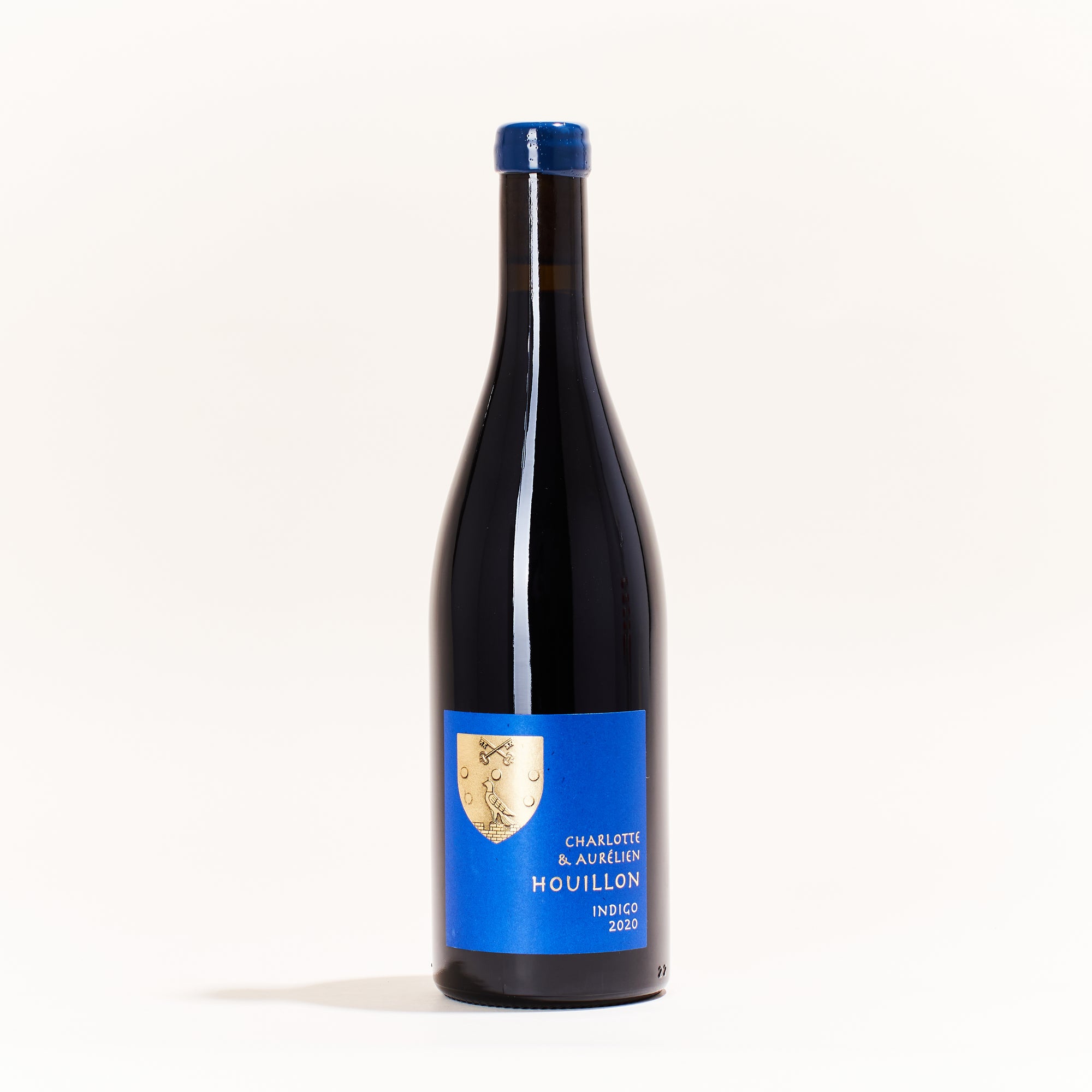 Charlotte & Aurélien Houillon "Indigo" Côtes du Rhône Rouge syrah, grenache natural red wine Rhone Valle France