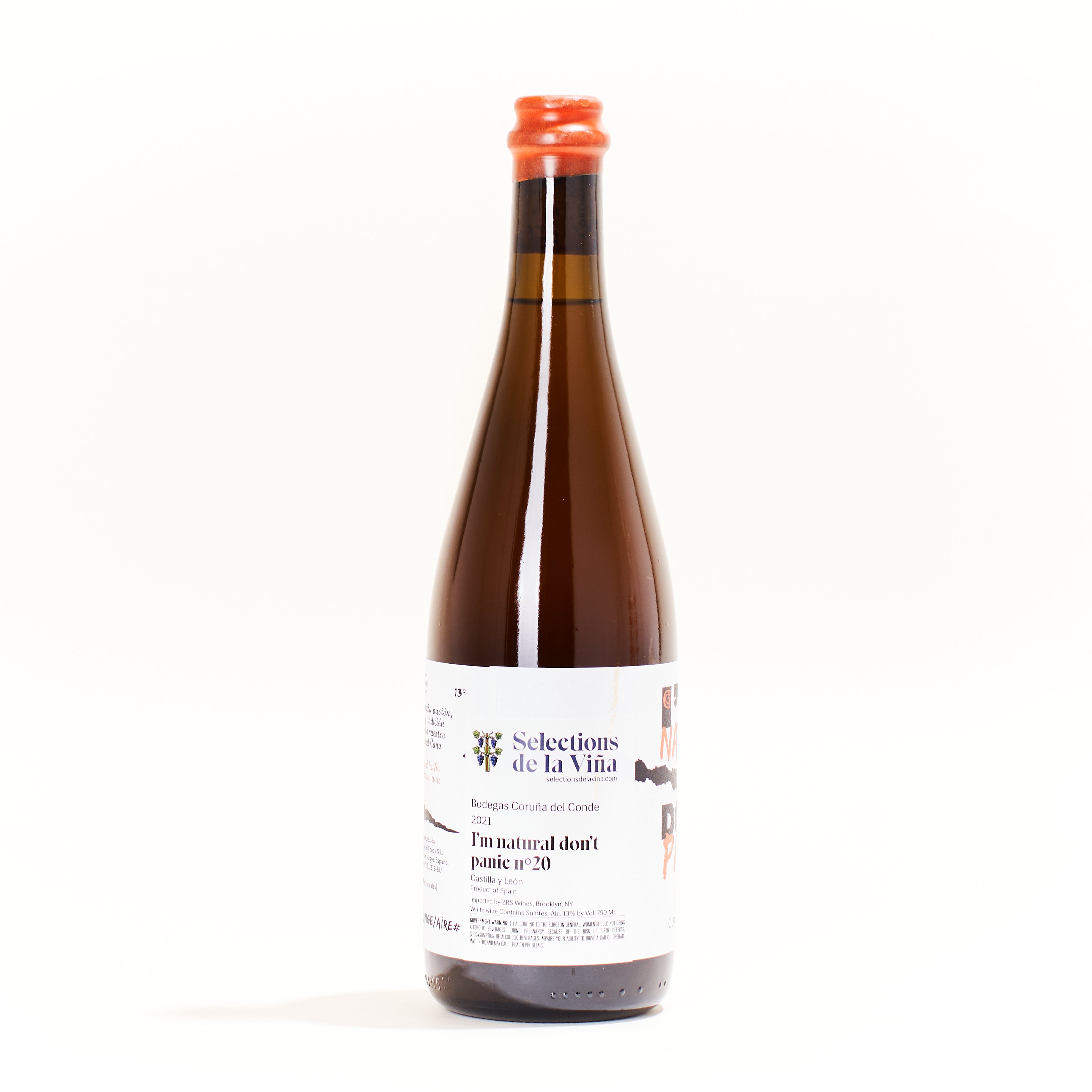 Don't Panic I'm Natural Orange | Coruna del Conde | MYSA Natural Wine