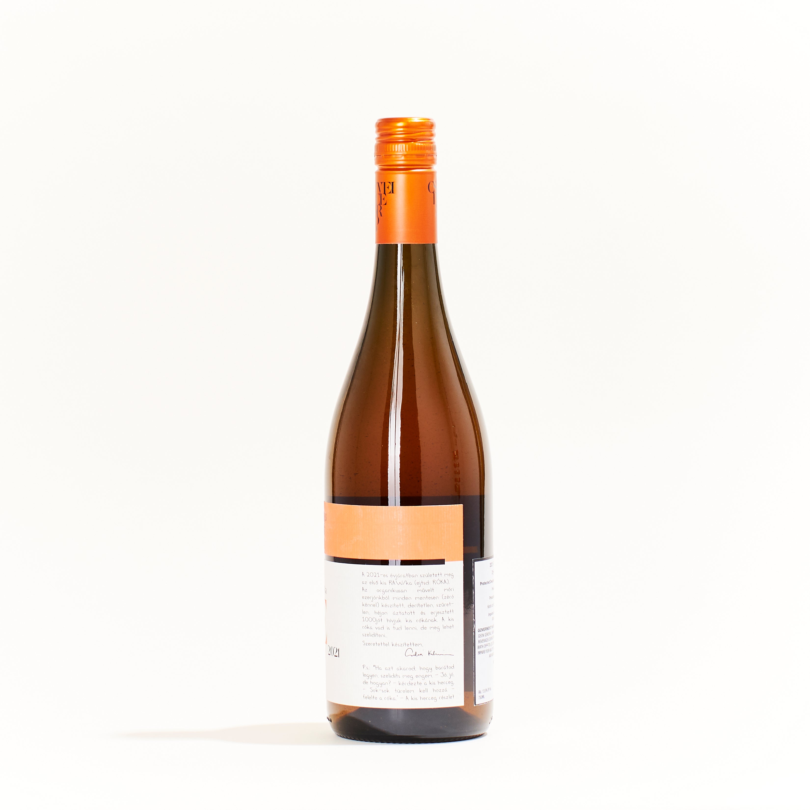2RAW/ka Ezerjo Orange Wine | Krisztina Csetvei | MYSA Natural Wine