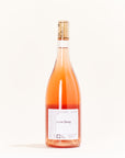 DOMAINE LA BOHEME                    Love Song Pinot Noir, Mourvedre, Cinsault natural Rosé wine Auvergne France back label