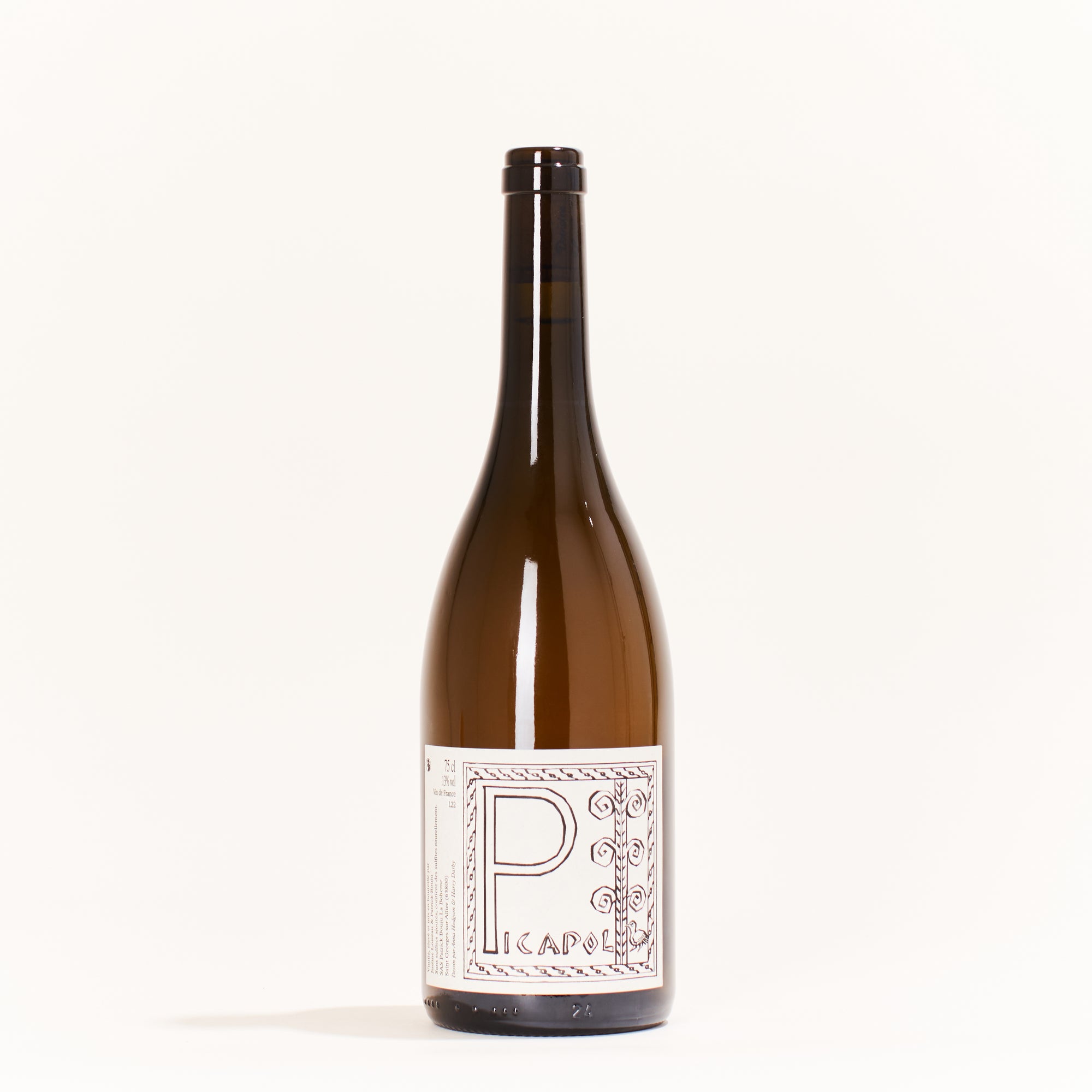 DOMAINE LA BOHEME                    Picapol Picapoll Blanco natural white wine Auvergne France