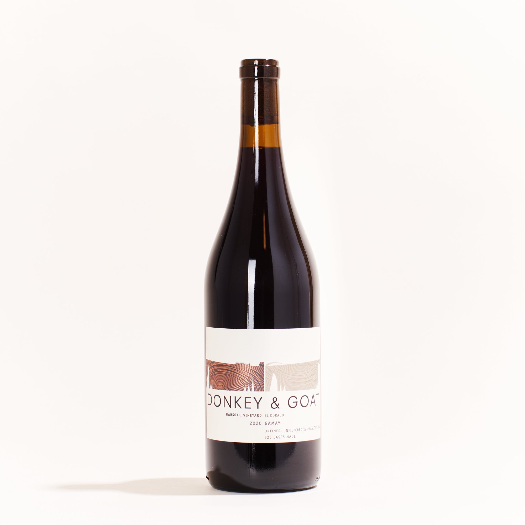 Donkey and Goat Barsotti Gamay natural red wine El Dorado USA