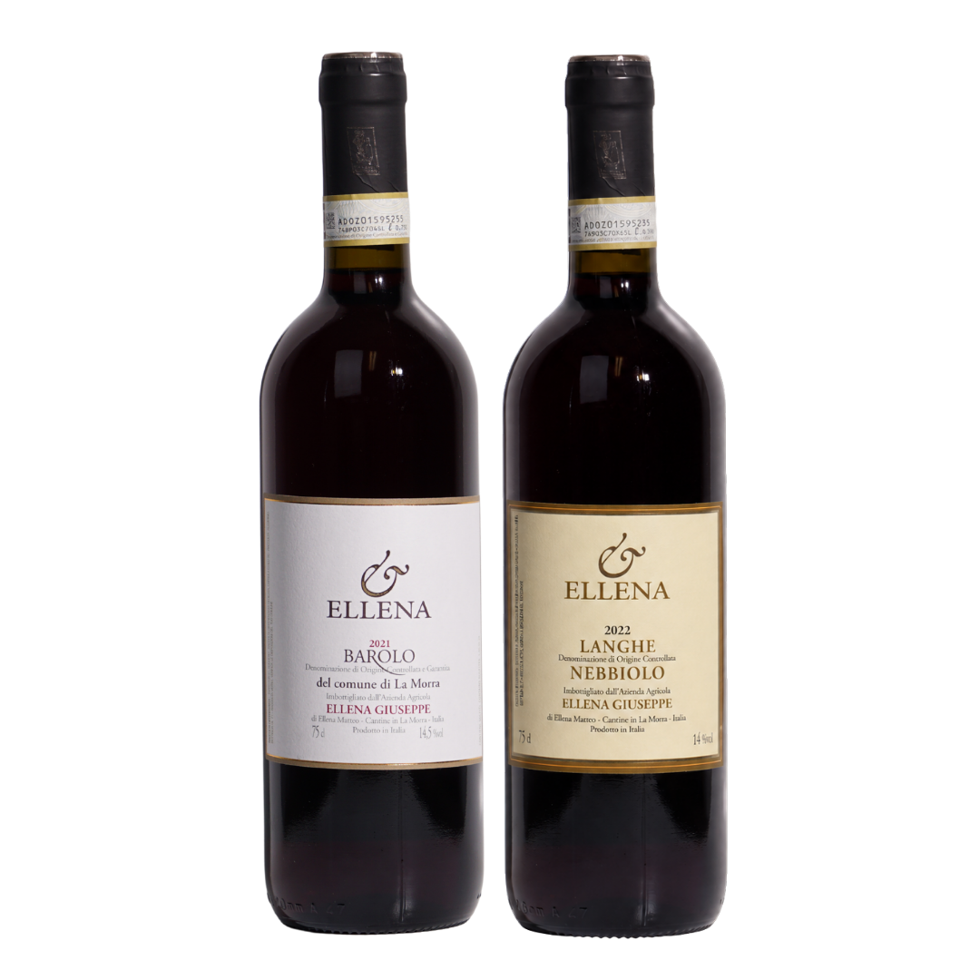 Ellena Giuseppe Piedmont Red Wine 2-Pack