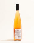 Eros Les Vins Pirouettes natural orange wine Alsace France back