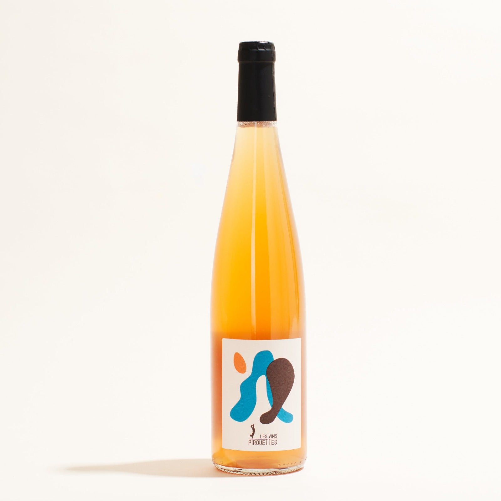 Eros Les Vins Pirouettes natural orange wine Alsace France front