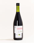 Explosivo Vinho Verde Tinto loureiro, arinto, trajadura natural red wine Vinho Verde Portugal back label