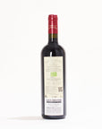 Fabbrica di San Martino Arcipressi Rosso Sangiovese, Colorino, Canaiolo, Trebbiano, Vermentino, Malvasia natural red wine Tuscany Italy  back label