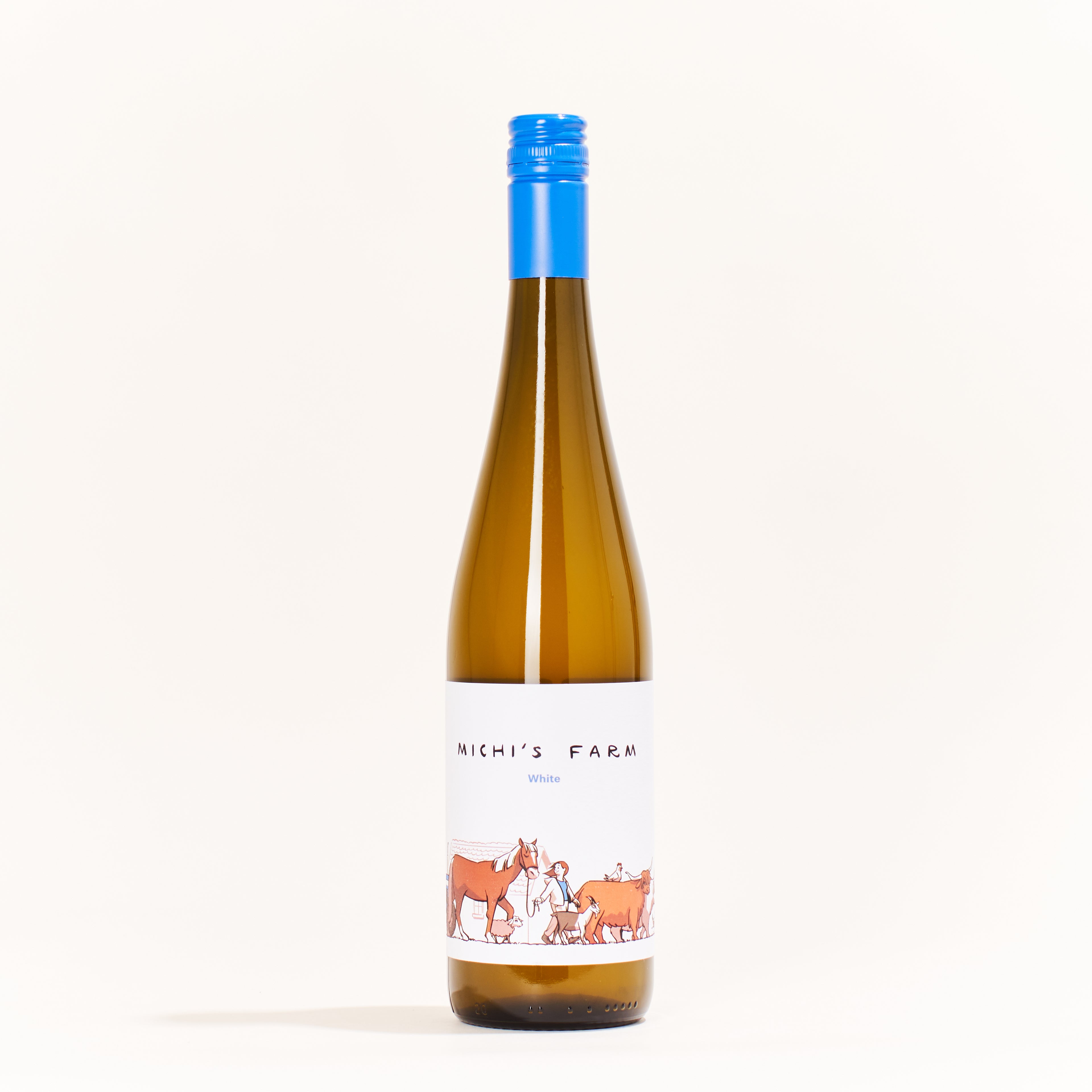 Gindl Michi&#39;s Farm White Grüner Veltliner, Gelber-Muskateller natural white wine Weinviertel Austria