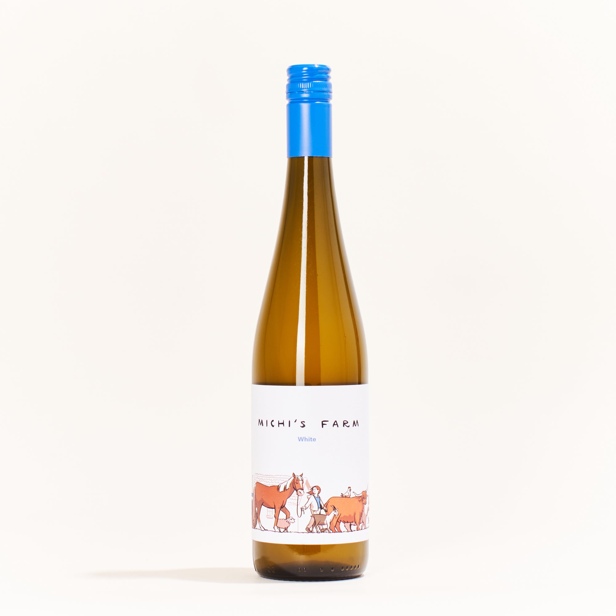 Gindl Michi&#39;s Farm White Grüner Veltliner, Gelber-Muskateller natural white wine Weinviertel Austria