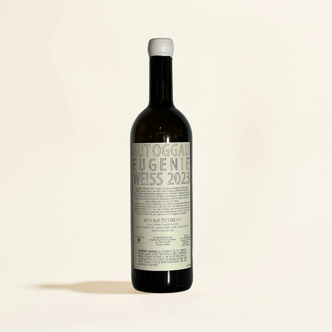 Gut Oggau Eugenie natural White wine Gemischter Satz (field blend) of red and white gra Burgenland Austria