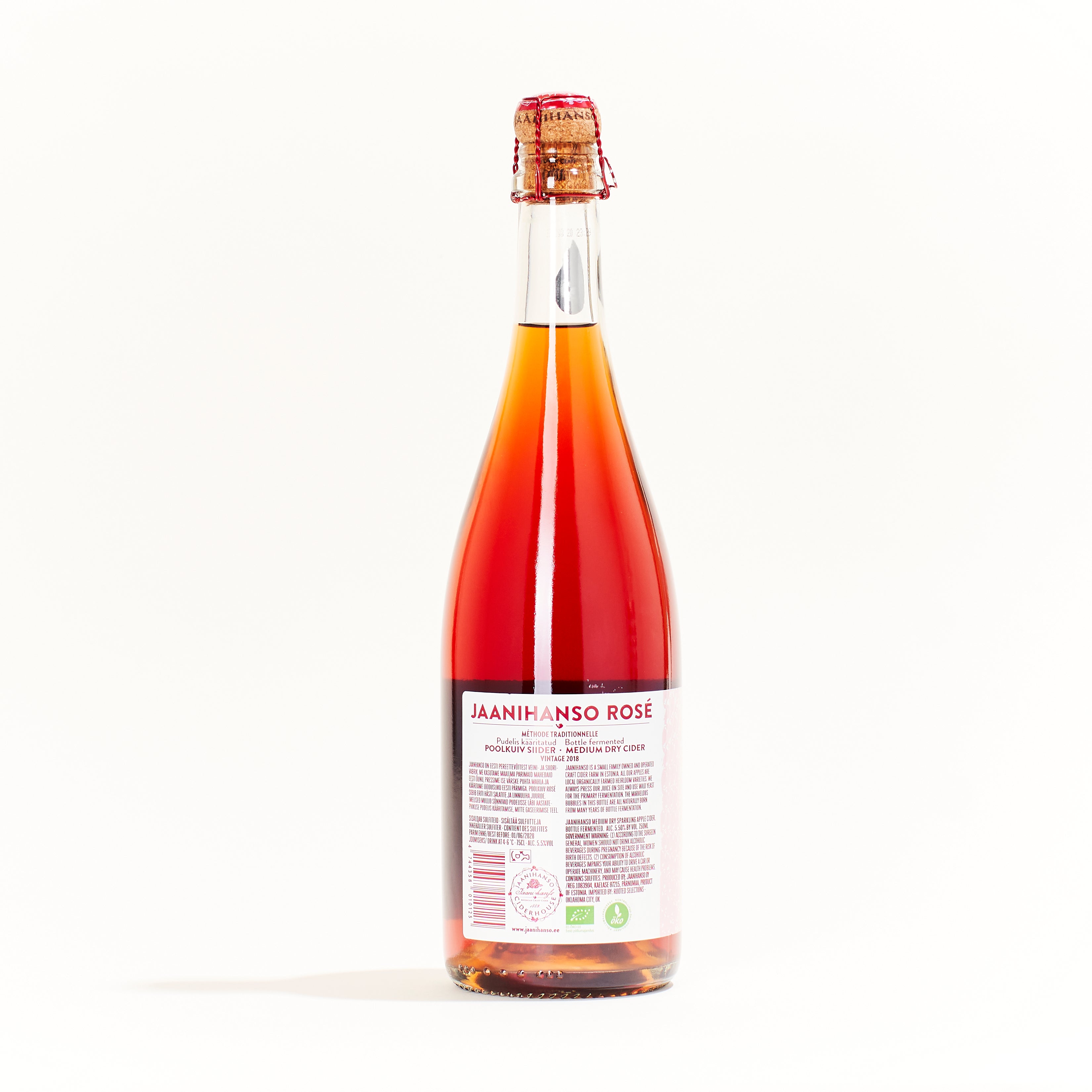   Jaanihanso Rose Cider natural Cider Parnu County Estonia
