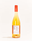 Jean-Pascal Aubron  Contact! (skin-contact Muscadet) Melon de Bourgogne  natural orange wine Loire Valley France back