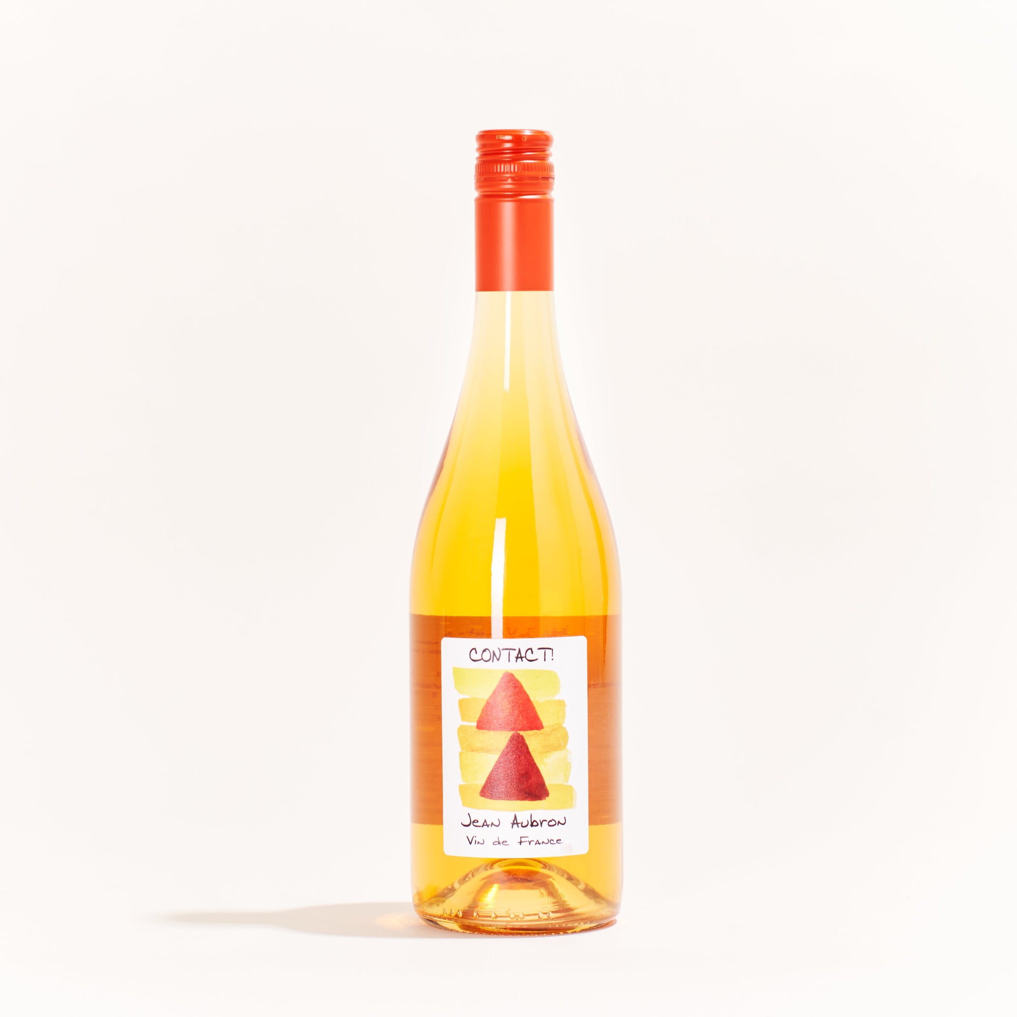 Jean-Pascal Aubron  Contact! (skin-contact Muscadet) Melon de Bourgogne  natural orange wine Loire Valley France