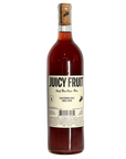 Juicy Fruit Wonderwerk natural red wine Montepulciano, Malvasia Bianca California USA back