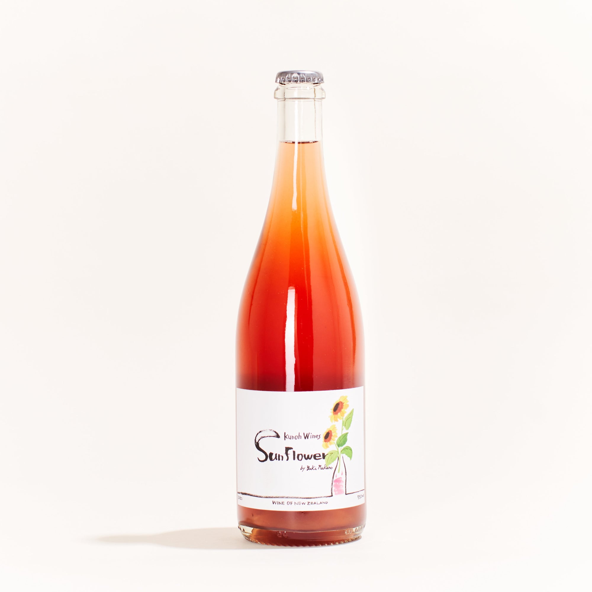 Kunoh Sunflower Pinot Noir, Riesling natural Rosé wine Nelson New Zealand