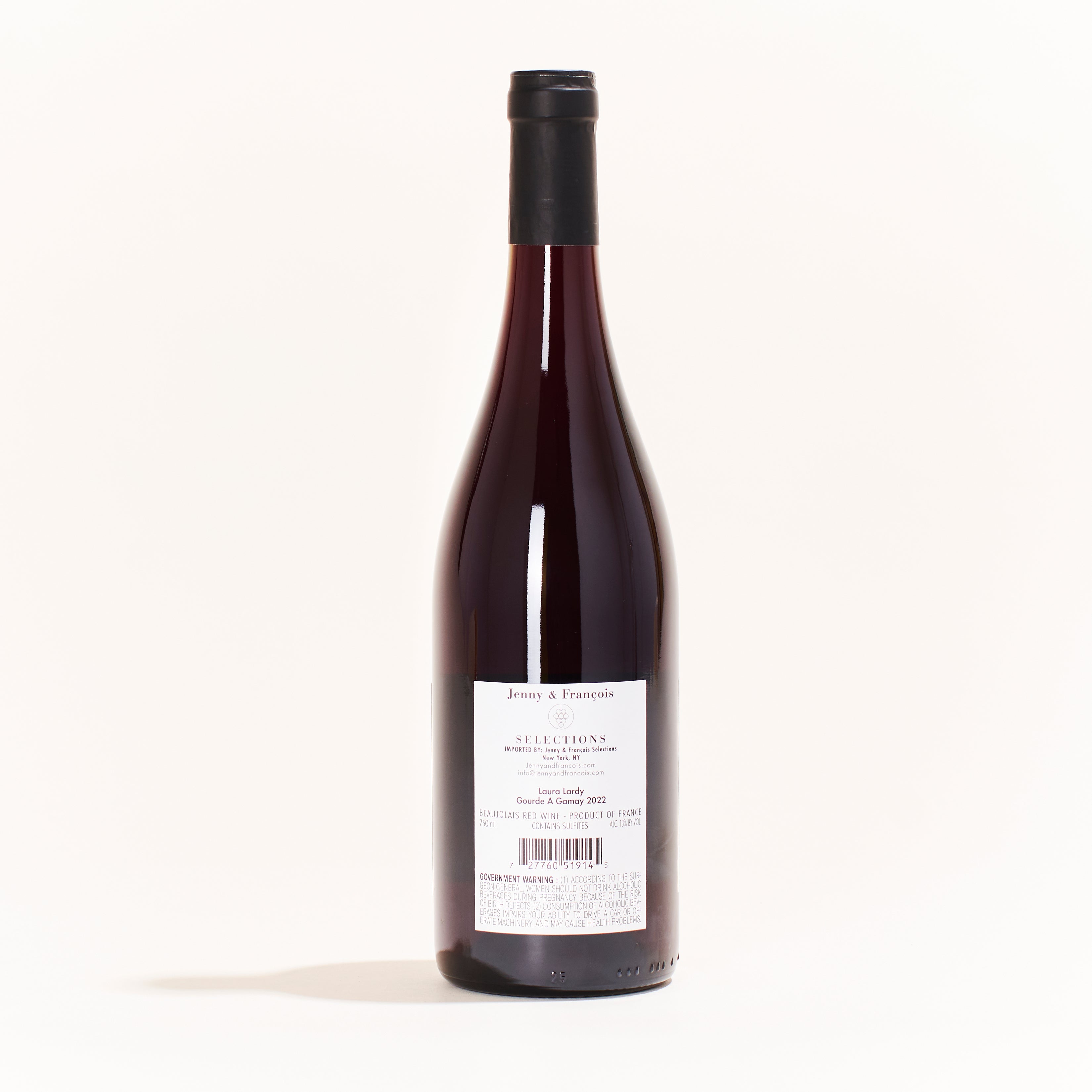 La Gourde A Gamay     Laura Lardy Gamay Beaujolais  France natural red wine