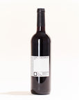 Les Tetes Triangle merlot natural red wine Bordeaux France back label
