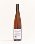 Les Vins Pirouettes Brutal de Claude blanc Riesling/Sylvaner natural orange wine Alsace France back label