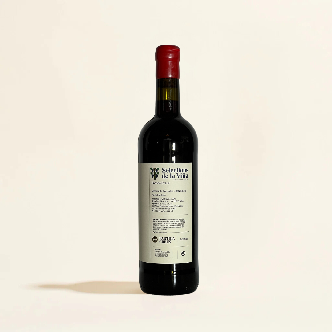 Partida Creus SM natural Red wine Sumoll Catalonia Spain