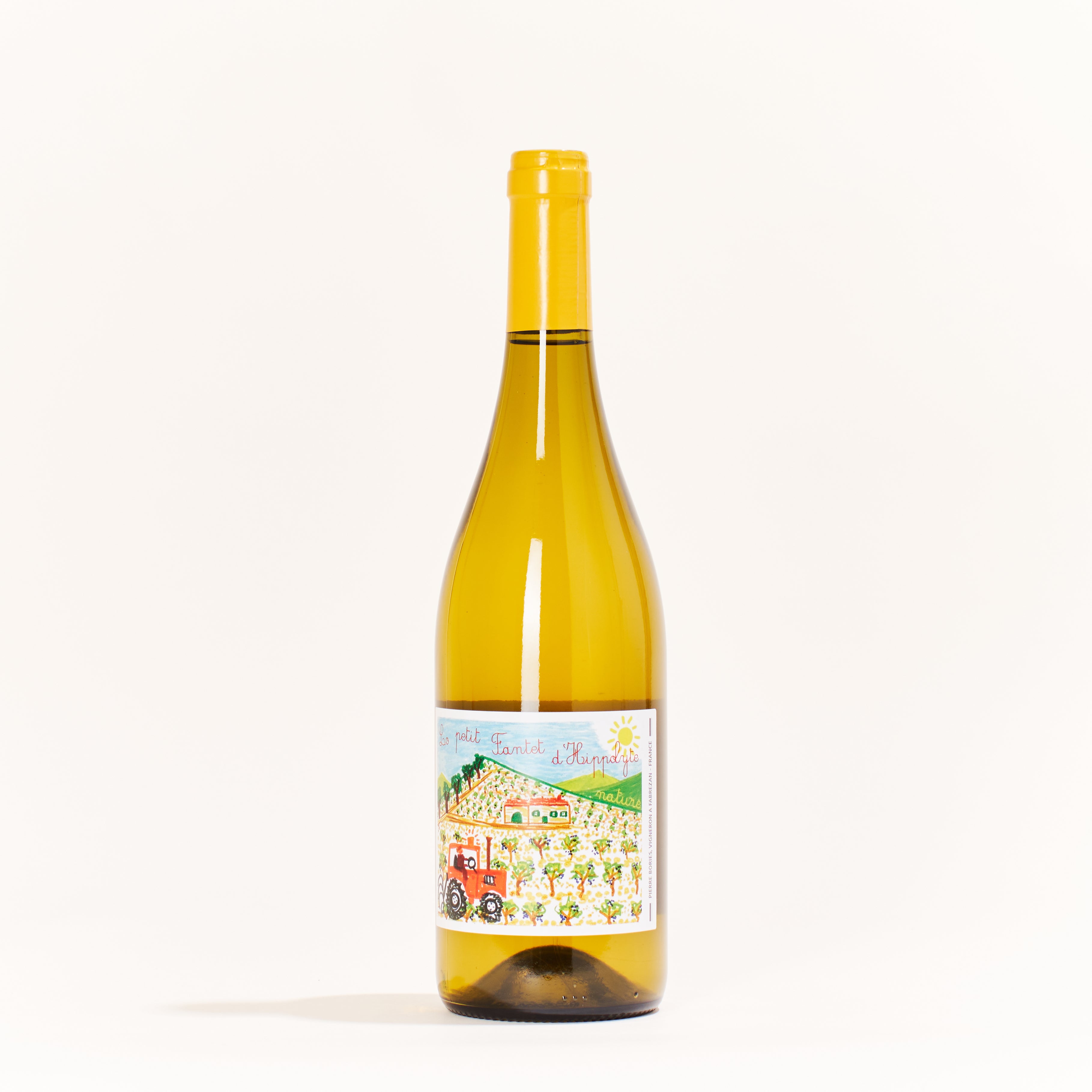 Pierre Bories Hippolyte Blanc  natural white wine Languedoc France