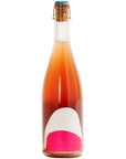 Pink Pet-Nat Vivanterre natural rose sparkling wine Auvergne France front