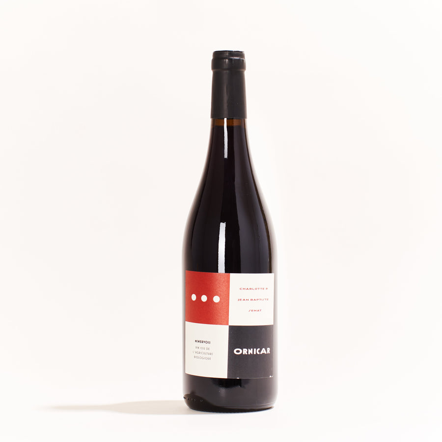 Senat Ornicar Grenache, Syrah, Cinsault natural red wine Minervois France