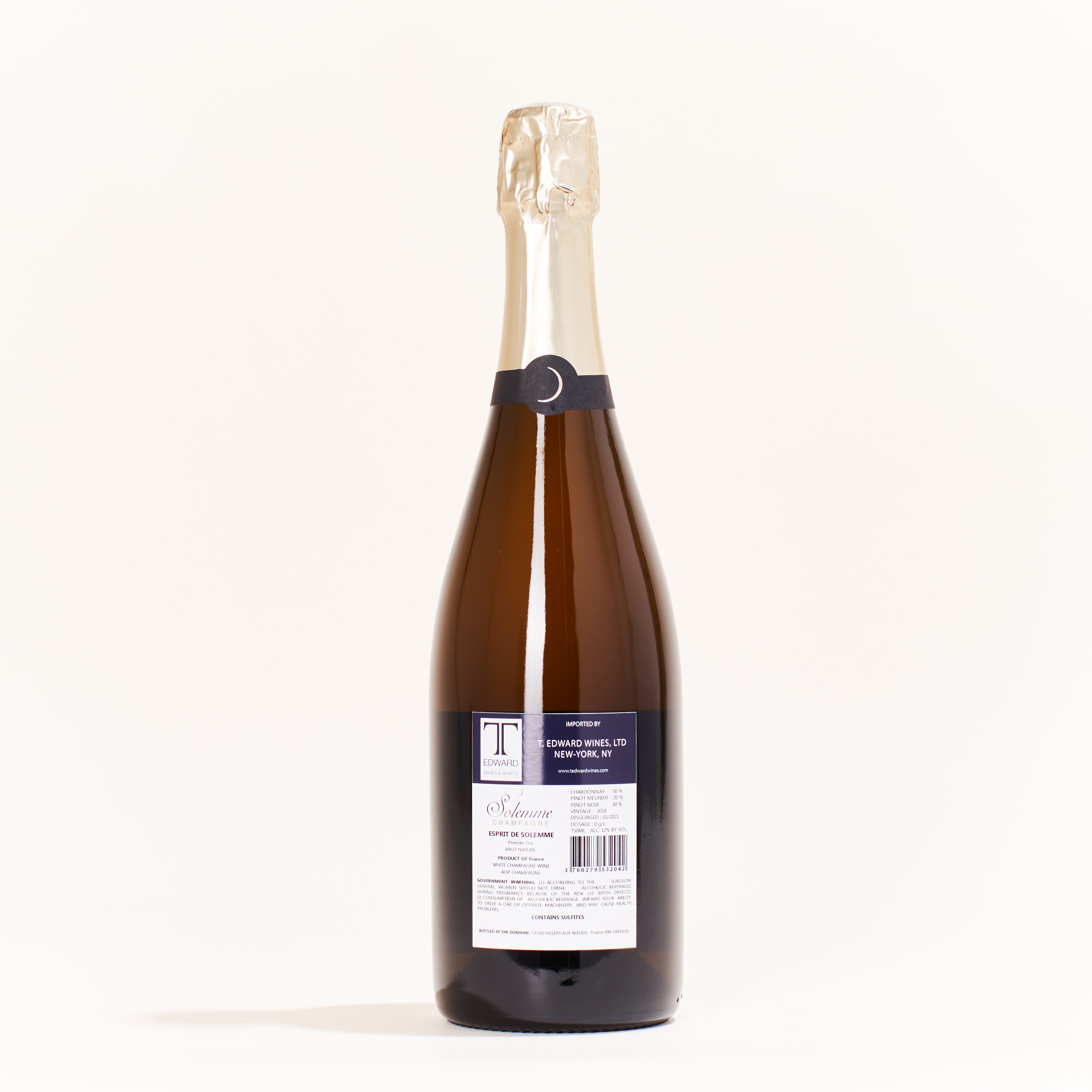Solemme-Esprit-1er-Cru-Chardonnay,-Pinot-Noir--Pinot-Meunier-natural-sparkling-wine-Champagne-France back label