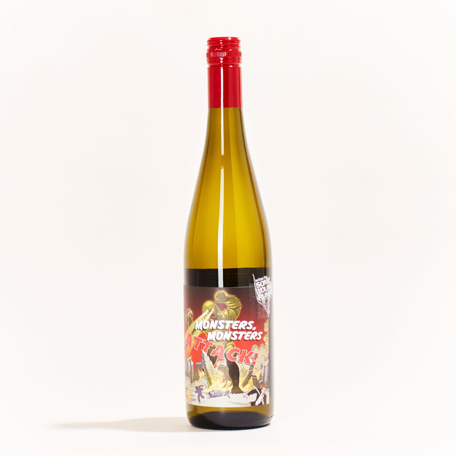 Some Young Punks Monsters Monsters Attack Riesling natural white wine Clare Valley Australia