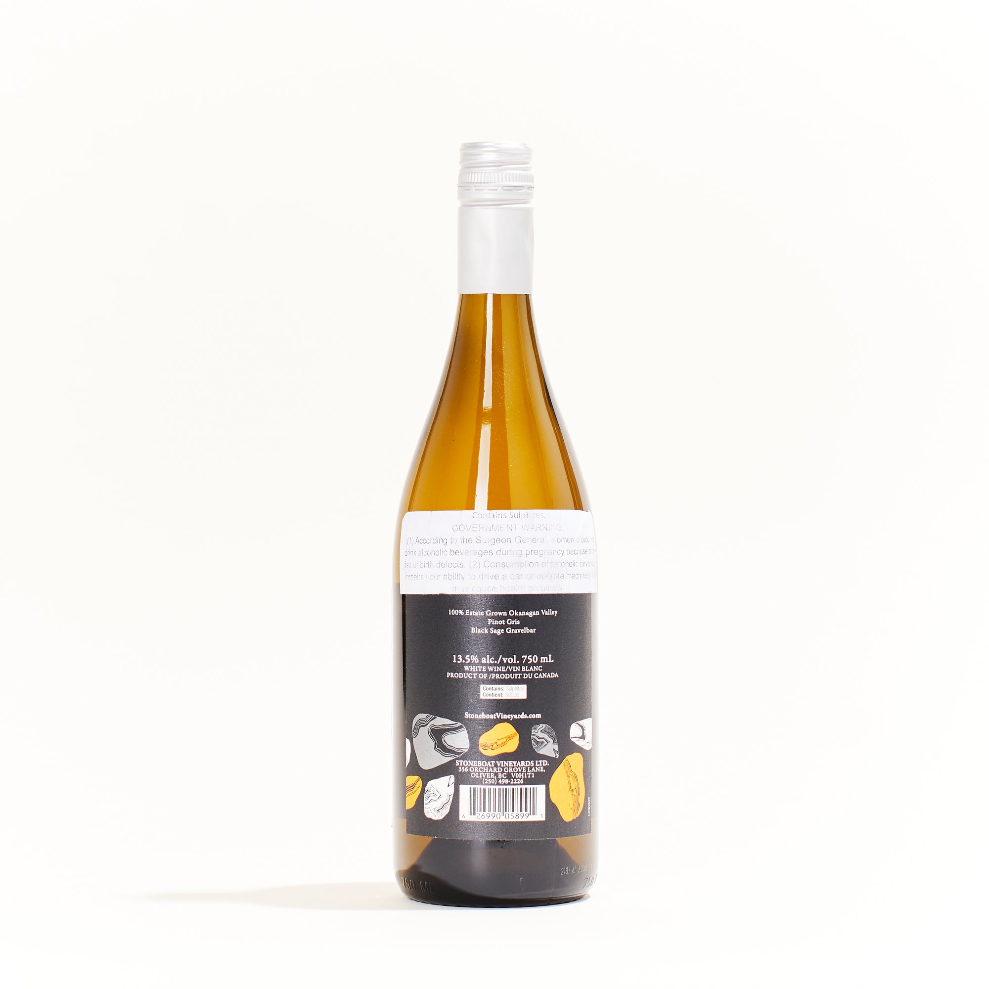 Stoneboat Vineyards Okanagan Valley Pinot Gris natural White from Okanagan Valley, Canada