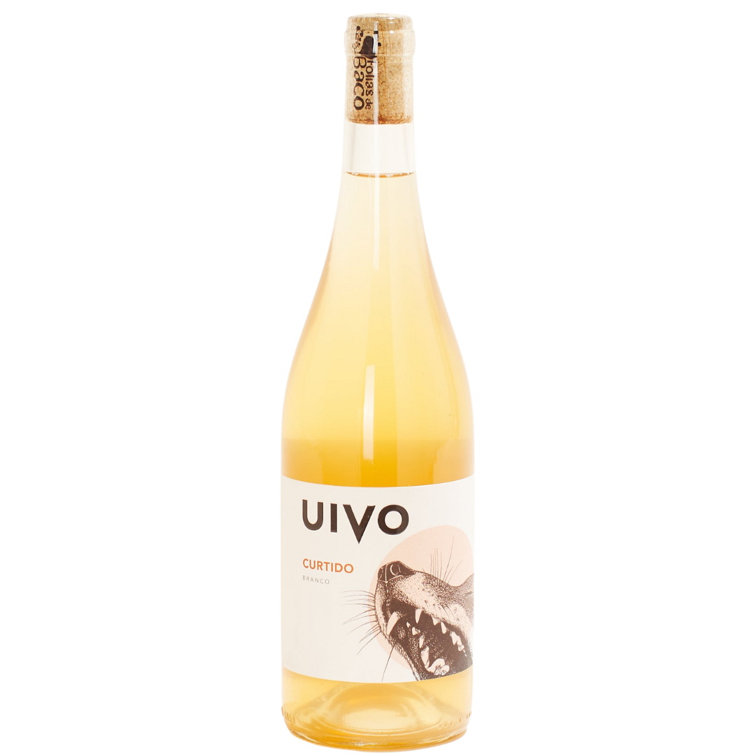 UIVO Curtido Folias de Baco natural orange wine Douro Portugal front