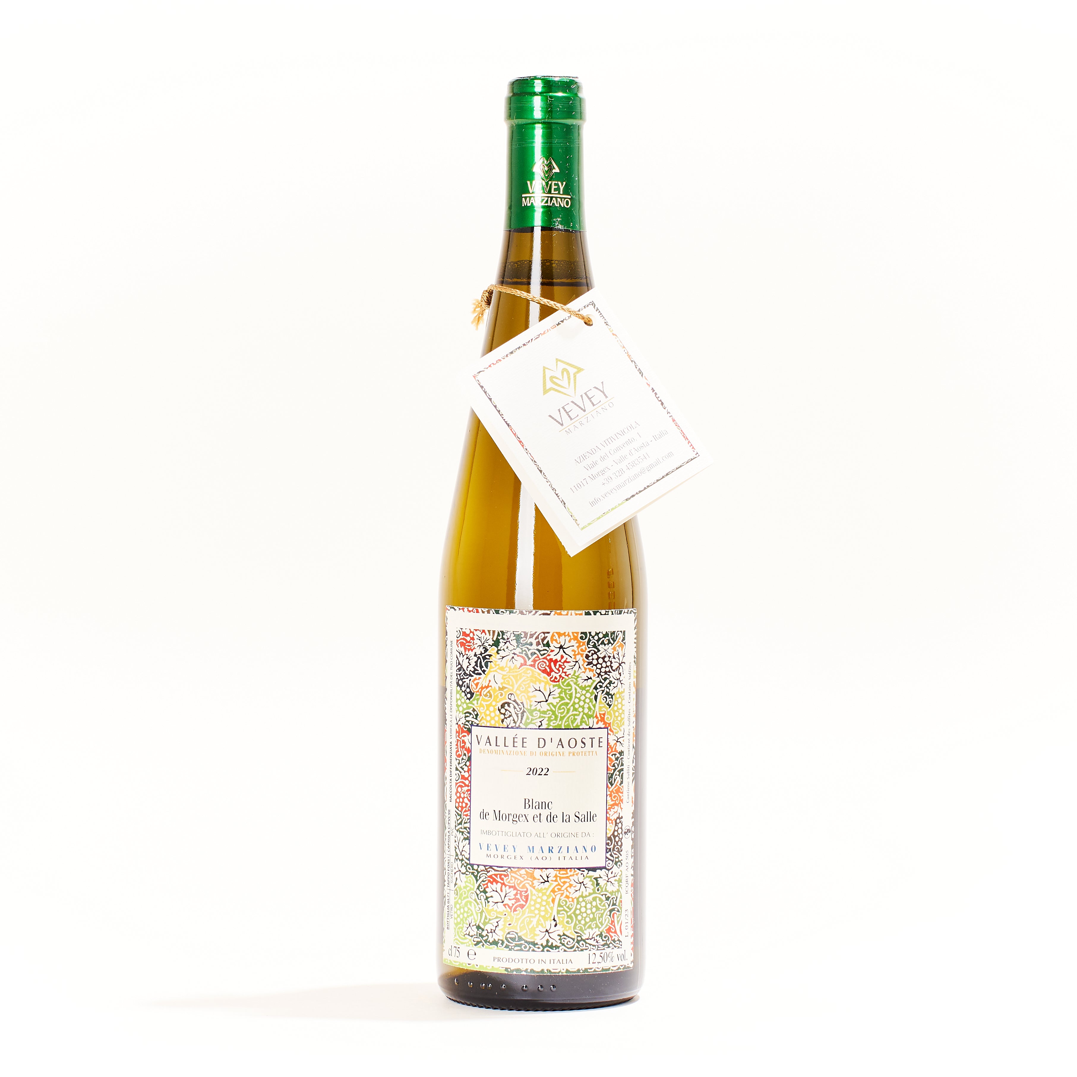 Vevey Marziano Blanc de Morgex et de La Salle Prié Blanc natural white wine Aosta Valley Italy