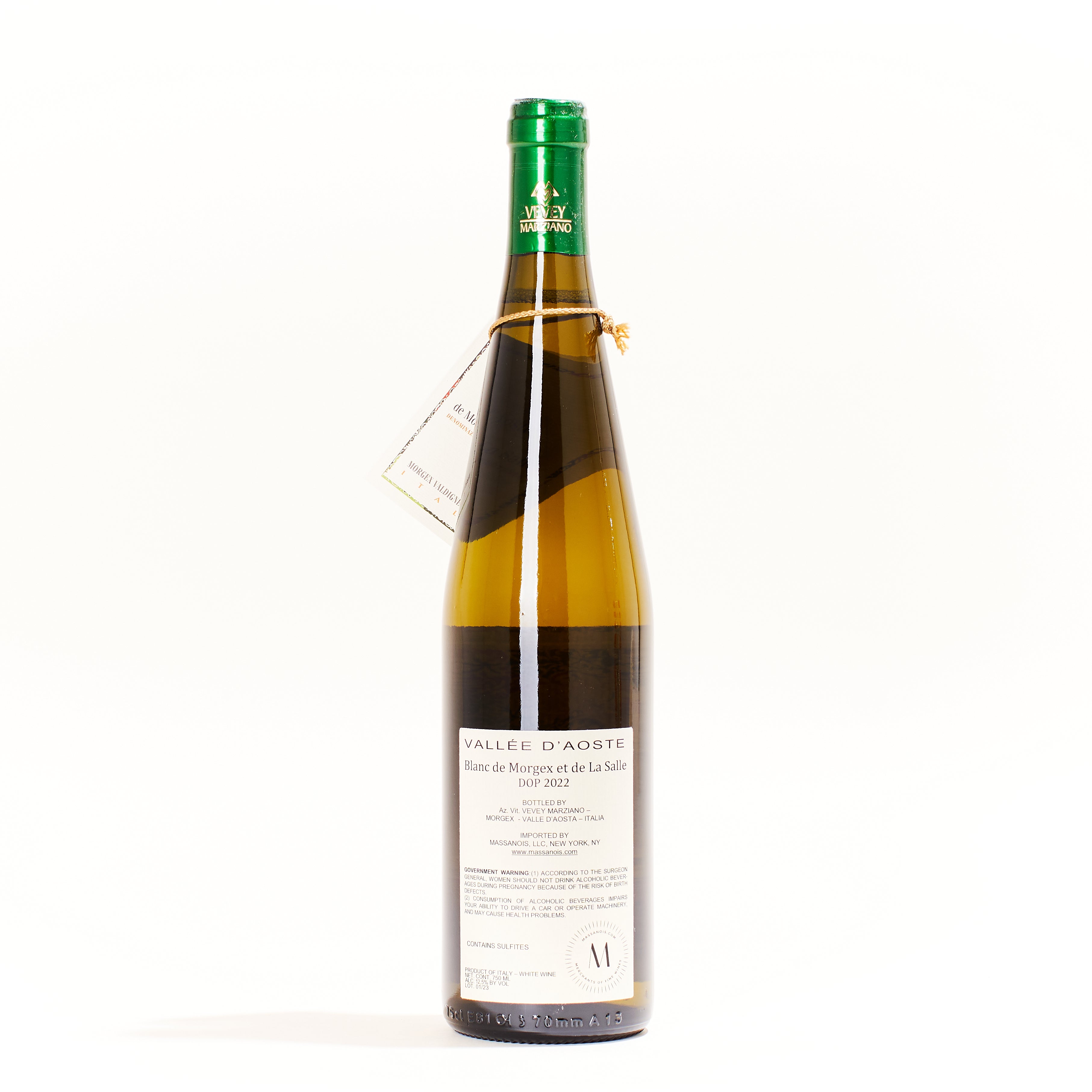 Vevey Marziano Blanc de Morgex et de La Salle Prié Blanc natural white wine Aosta Valley Italy