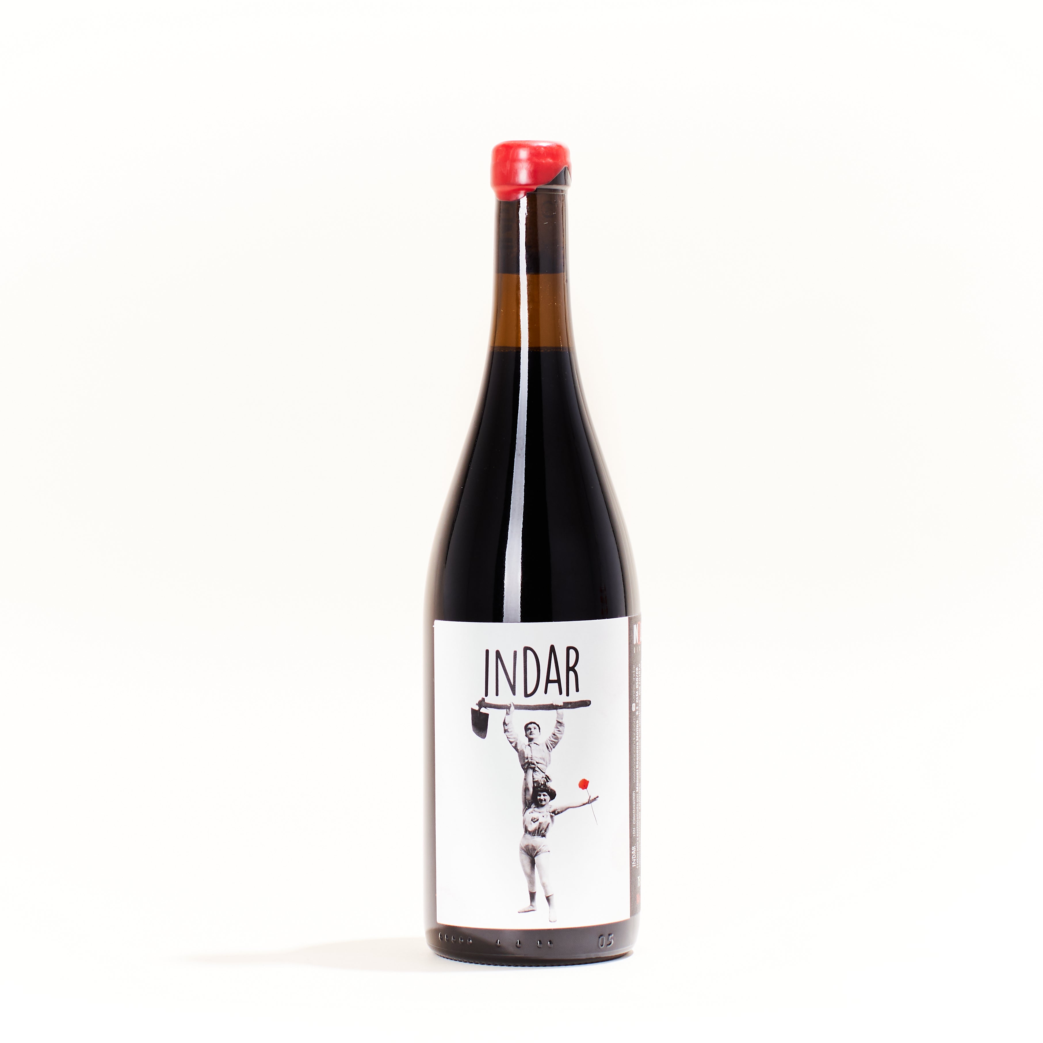 Vinos Indar Indar Cencibel  Parellada natural red wine Castilla-La Mancha Spain