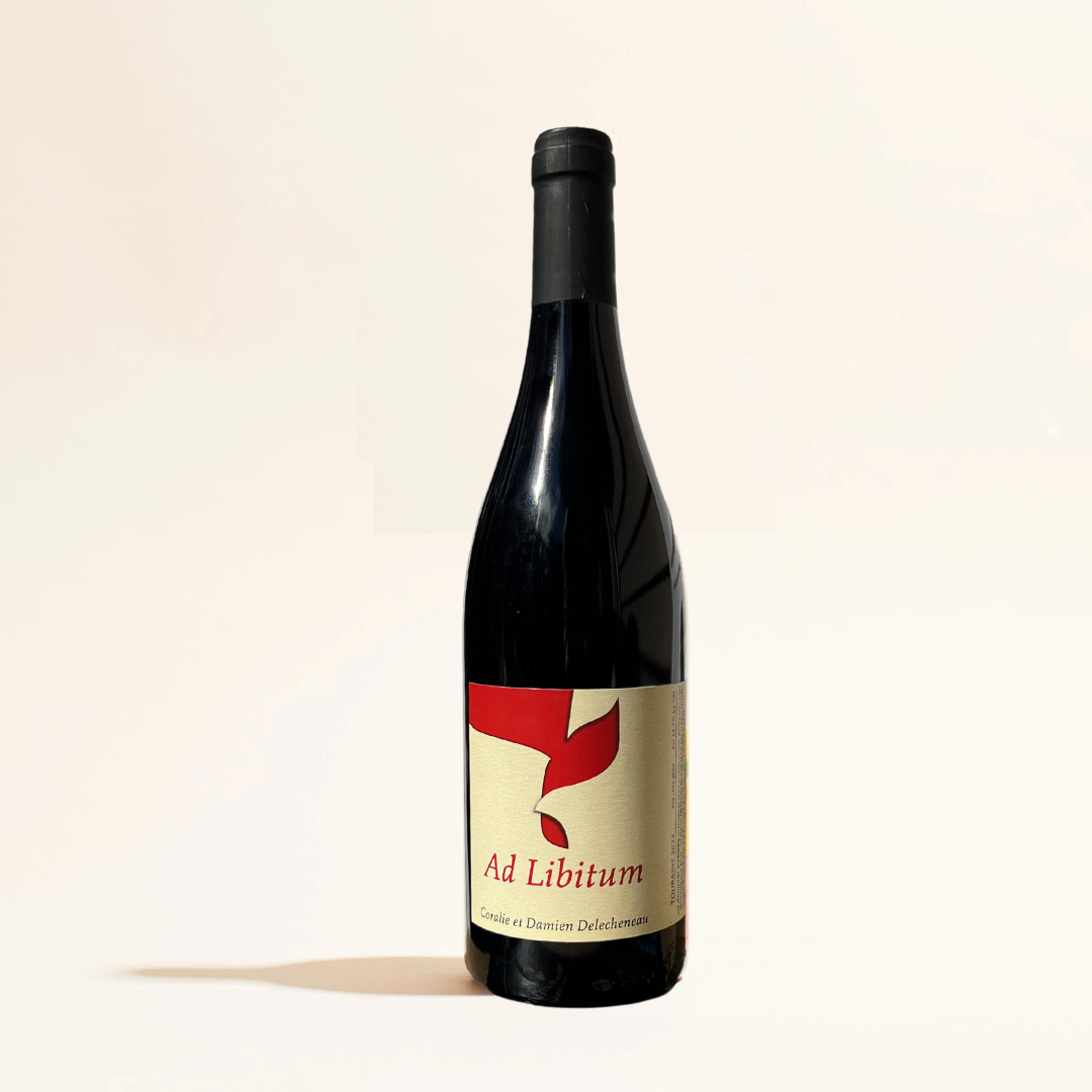 ad libitum coralie et damien delecheneau natural Red wine Loire France front