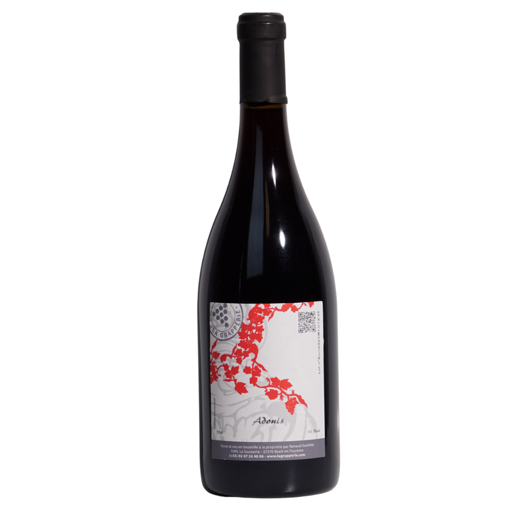 adonis grapperie natural Red wine Loire France