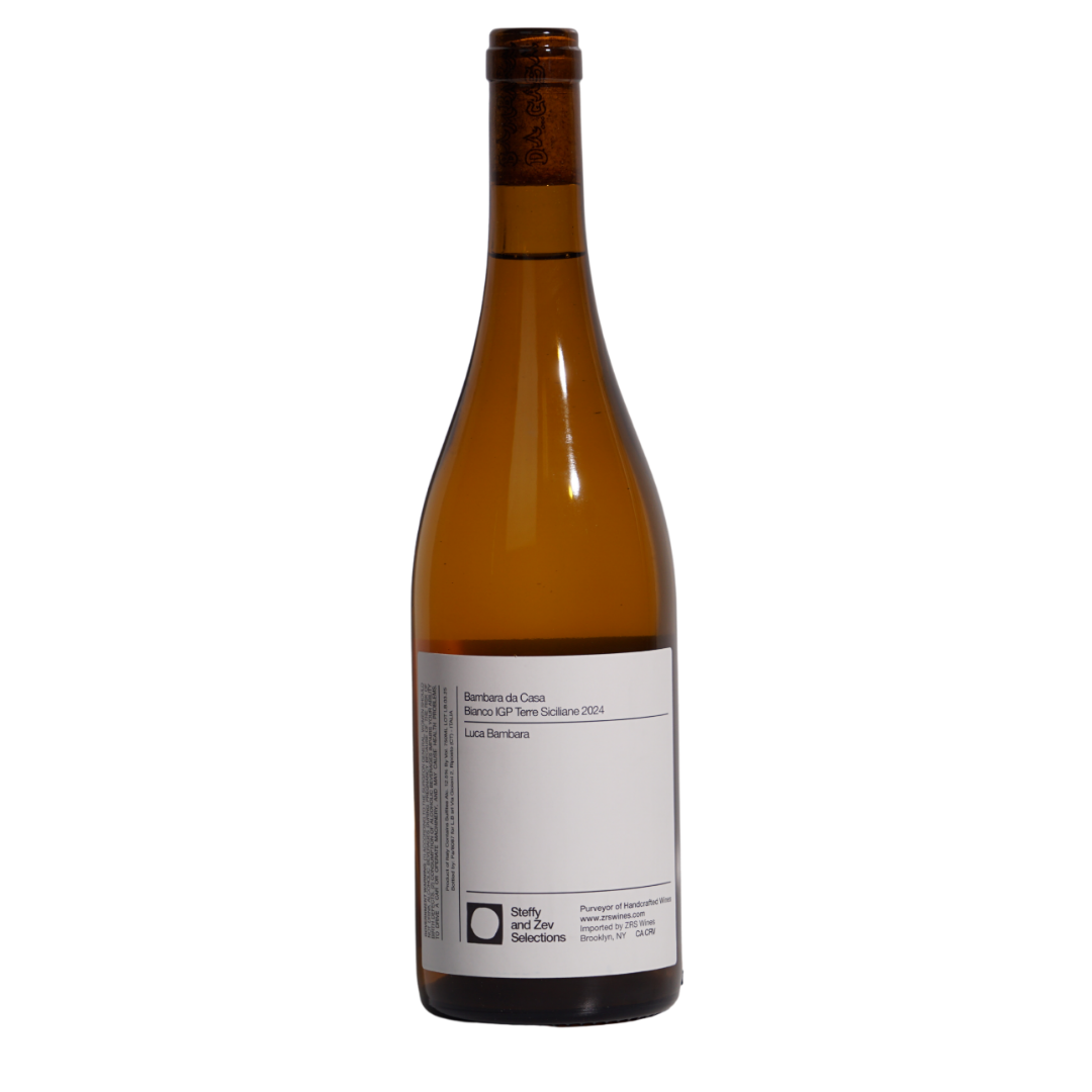 bambara da casa white luca bambara natural White wine Sicily Italy